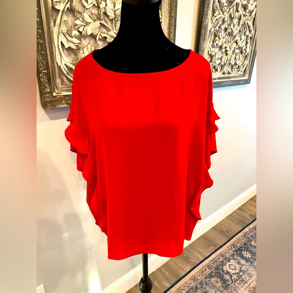 Express Red Blouse